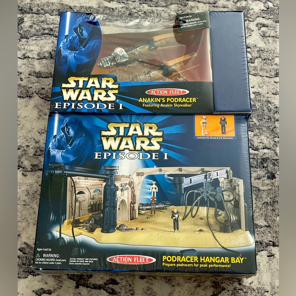STAR WARS - Ep 1 - Anakin’s Podracer feat Anakin Skywalker + Podeacer Hangar Bay